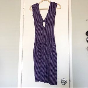 Purple Betsey Johnson midi with pockets!